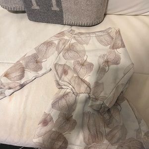 Popupshop floral girls sweatshirt dress size 18 months - 2 years adorable!